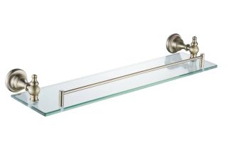 Полка стеклянная Rose RG1119Q 53см бронза